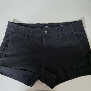 GAP Women's High Waist Black Shorts